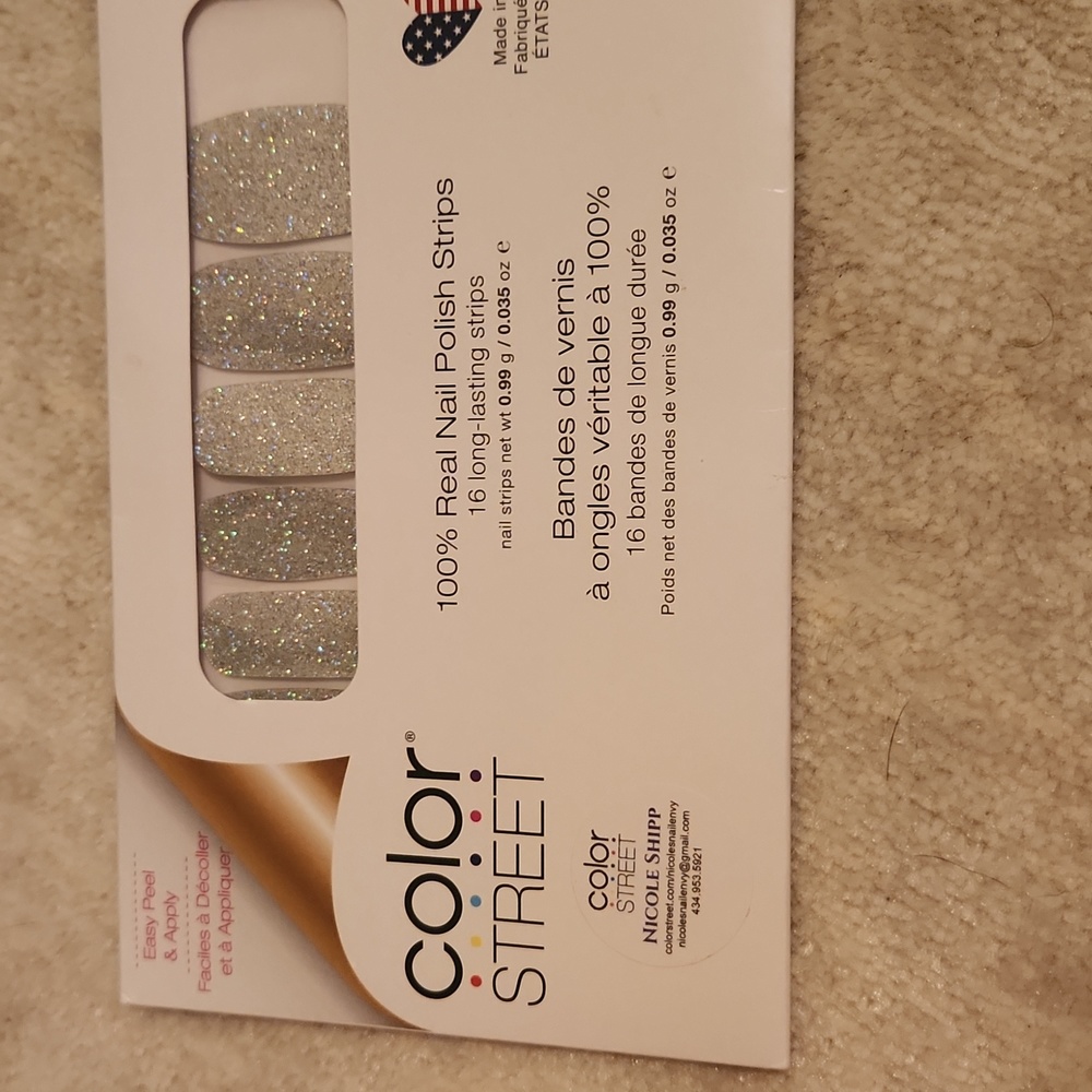 NWT Color Street Dripping in FORT WORTH IT nail polish strips